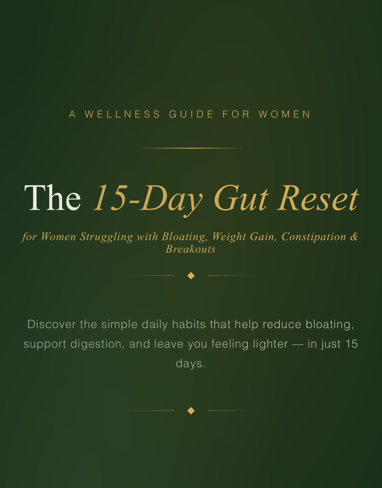 The 15-Day Gut Reset for Women