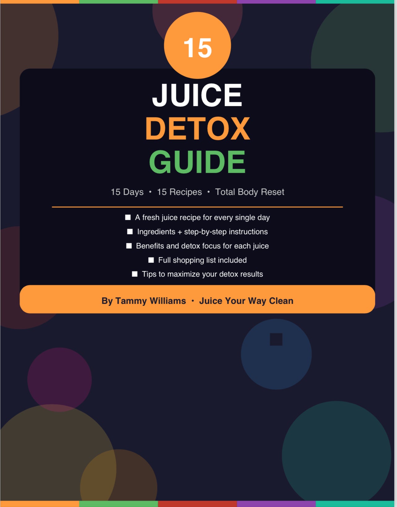 15 Day Juice Detox Guide