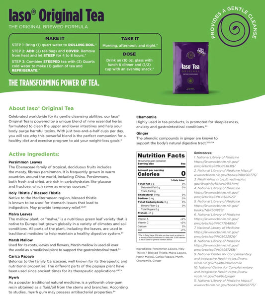 #1 HERBAL CLEANSING TEA