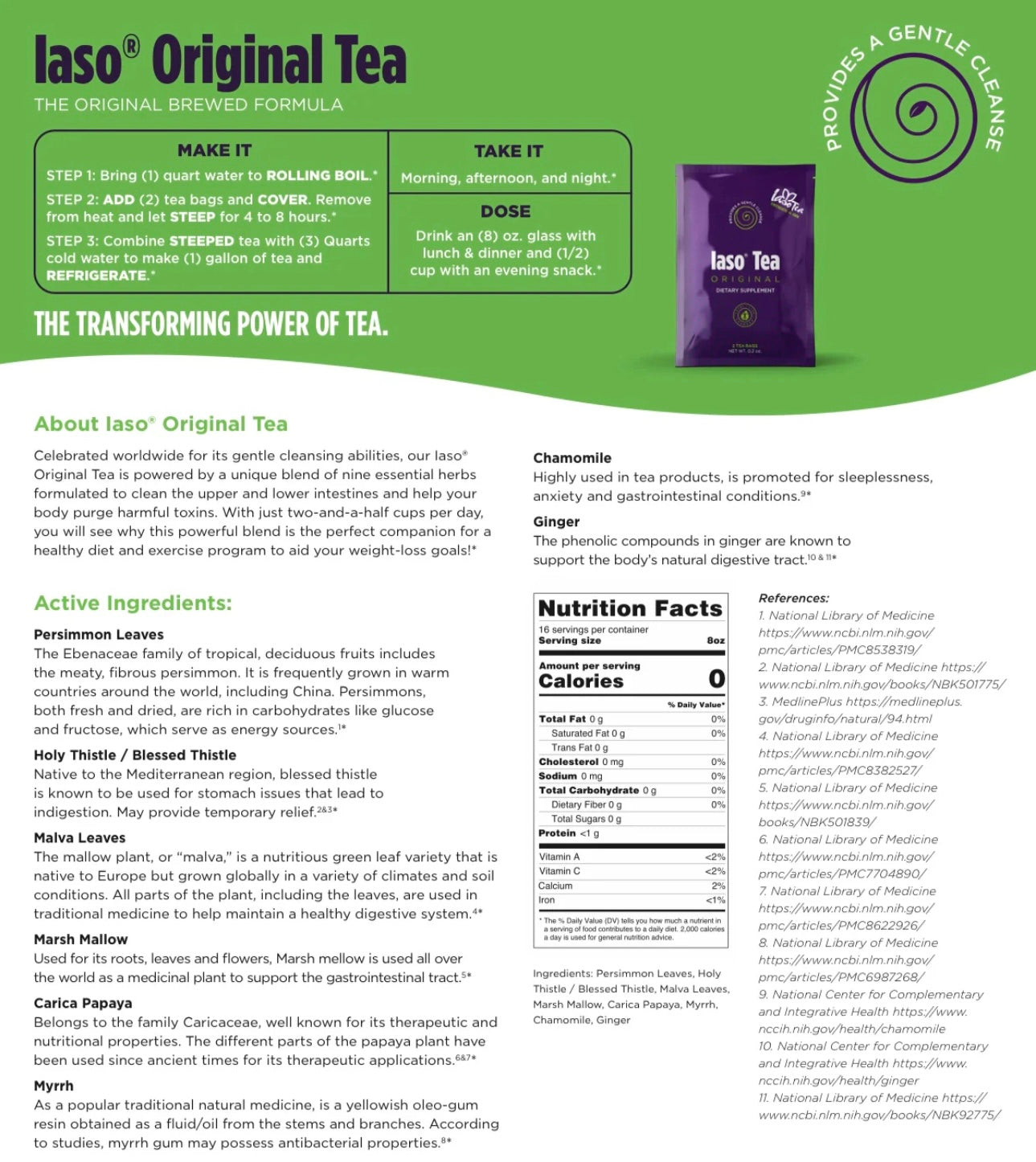 #1 HERBAL CLEANSING TEA